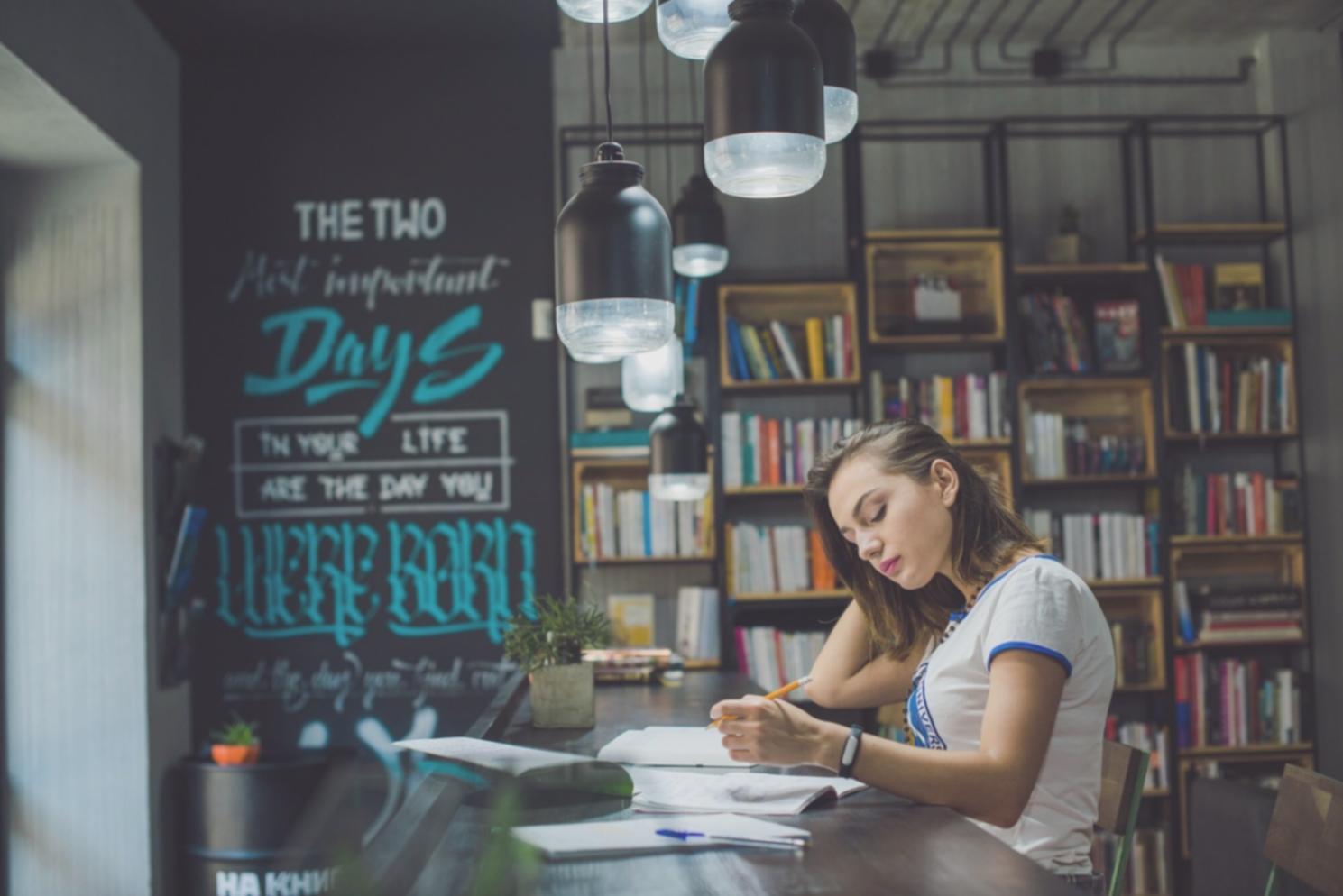 Professional development and financial analysis workspace